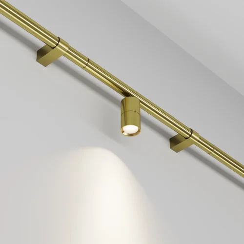 Светильник Focus Led для штанговой системы освещения Axity 3000-6000К 5Вт 36° C103CL-5W3-6K-BS Maytoni латунь для шинопроводов серии Axity Maytoni латунь фото 3