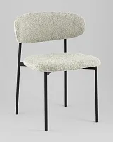 Стул Sevyn, букле мятный УТ000040254 Stool Group, мятный/букле, ножки/металл/чёрный, размеры - *700****