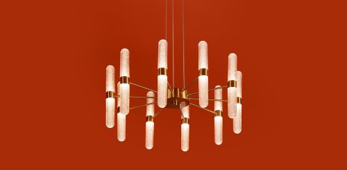 Светильник подвесной LED Alias FR2050PL-L50BS Freya прозрачный на 20 ламп, основание латунь в стиле классический фото 4 Светильник подвесной LED Alias FR2050PL-L50BS Freya прозрачный на 20 ламп, основание латунь в стиле классический фото 4