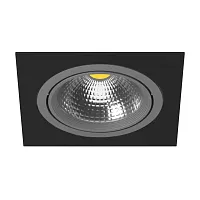 Светильник точечный Intero 111 i81709 Lightstar чёрный 1 лампа, основание чёрное в стиле хай-тек 
