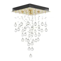 Светильник потолочный Flusso H 1.4.30.615 G Arti Lampadari без плафона на 4 лампы, основание золотое в стиле классический Светильник потолочный Flusso H 1.4.30.615 G Arti Lampadari без плафона на 4 лампы, основание золотое в стиле классический