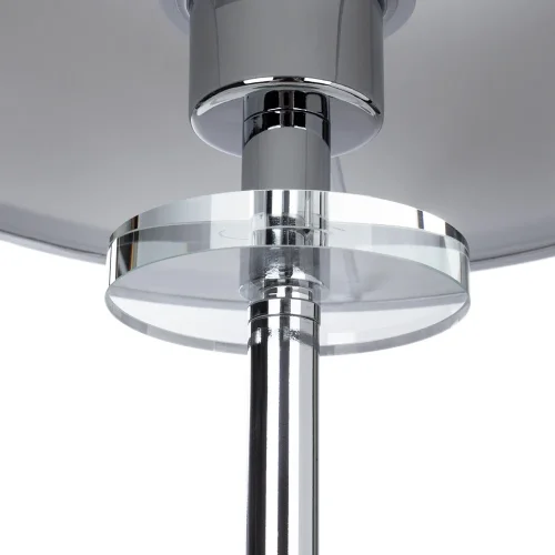 Настольная лампа Furore A3990LT-1CC Arte Lamp белая 1 лампа, основание хром металл в стиле современный  фото 3