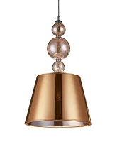 Светильник подвесной Muraneo LDP 1123 GD Lumina Deco золотой 1 лампа, основание золотое в стиле модерн 