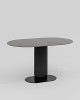 Стол обеденный Mystery 130*80 чёрный, керамика, столешница УТ000040810 Stool Group столешница чёрная из керамика