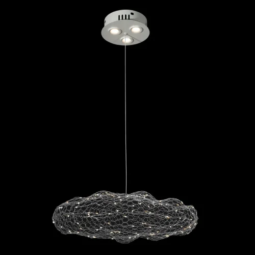 Светильник подвесной LED Cloud 10247/550 Silver LOFT IT серебряный 1 лампа, основание серебряное в стиле современный  фото 2