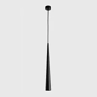 Светильник подвесной LED Epoch V2350-PL Moderli чёрный на 1 лампу, основание чёрное в стиле современный 