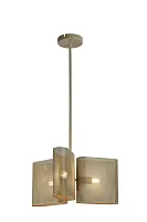 Светильник подвесной Metalicana V11811-3P Moderli серый на 3 лампы, основание серое в стиле лофт современный 