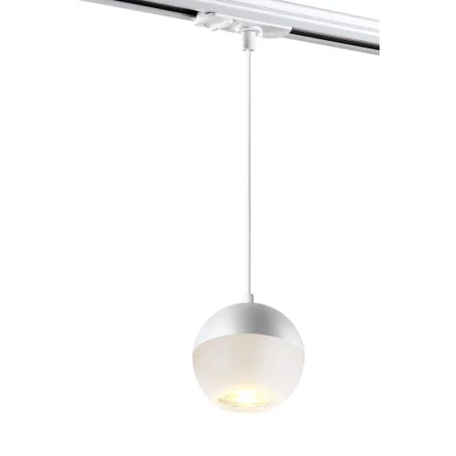 Трековый светильник Garn 370821 Novotech белый для шинопроводов серии Garn белый фото 4