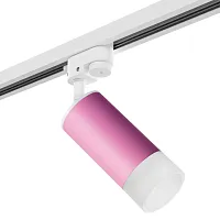Комплект однофазный со светильником Rullo R1T43231 Lightstar розовый для шинопроводов серии Rullo