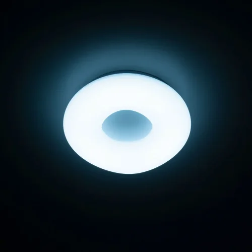 Светильник потолочный LED Стратус CL732B280G Citilux белый 1 лампа, основание белое в стиле современный маруся яндекс алиса фото 3