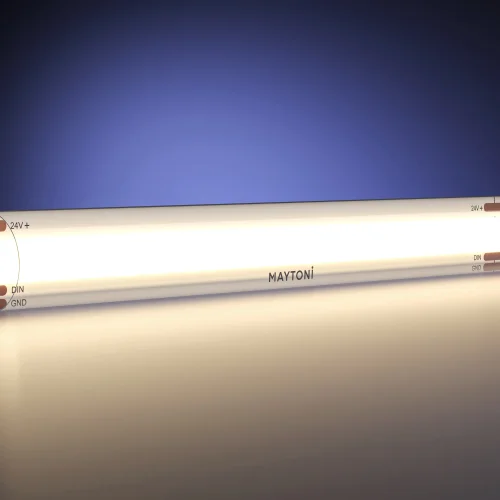 Светодиодная лента 24В COB 12Вт/м 3000K 5м IP 65 201256 Maytoni цвет LED тёплый белый 3000K, световой поток 650Lm фото 3