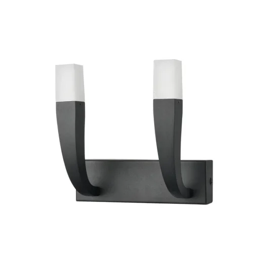 Бра LED Negro 441 VL7102W02 Vele Luce чёрный белый на 1 лампу, основание чёрное в стиле хай-тек 