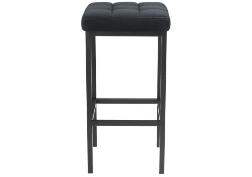 Барный стул Лофт ткань катания черный / черный матовы 432935 Woodville, чёрный/ткань, ножки/металл/чёрный, размеры - ****340*340 фото 2
