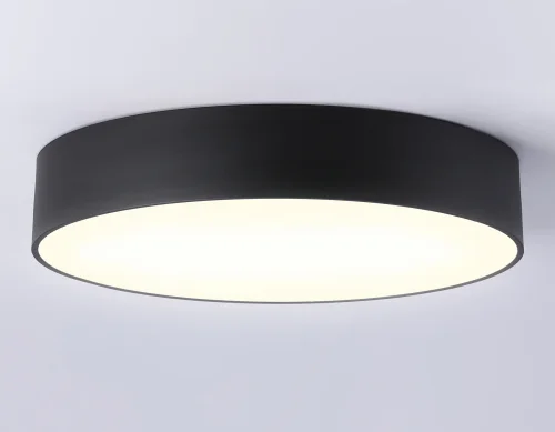 Светильник потолочный LED Air Alum FV5533 Ambrella light чёрный 1 лампа, основание чёрное в стиле современный хай-тек  фото 3