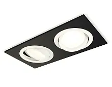 Светильник точечный Techno Spot XC XC7636080 Ambrella light чёрный 2 лампы, основание чёрное в стиле современный хай-тек 