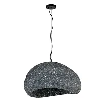Светильник подвесной Scandy 2245/06 SP-1 Divinare чёрный на 1 лампу, основание чёрное в стиле лофт современный 