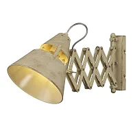 Бра лофт INDUSTRIAL 5434 Mantra бежевый 1 лампа, основание бежевое коричневое в стиле лофт прожектор
