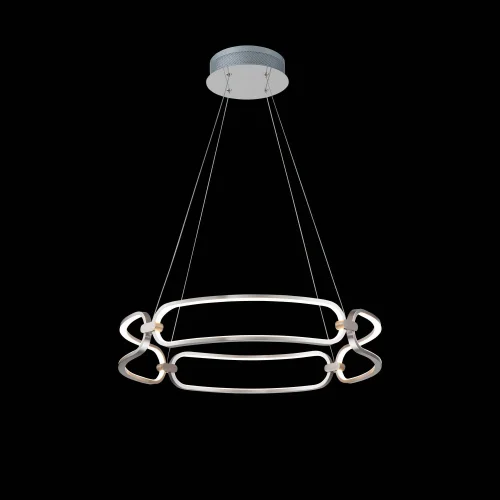 Светильник подвесной LED Chain MOD017PL-L50N Maytoni никель 1 лампа, основание никель в стиле современный  фото 2