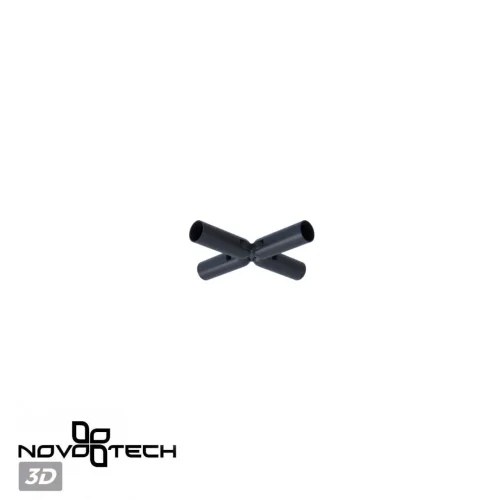 Соединитель гибкий "X" Glat 359381 Novotech чёрный в стиле хай-тек современный для светильников серии Glat glat модульная фото 2