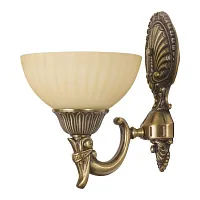Бра Афродита 317020101 MW-LIGHT бежевый 1 лампа, основание античное бронза в стиле классический 
