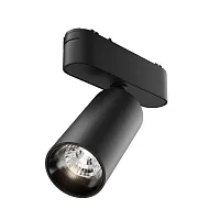 Трековый светильник магнитный LED Magnetic track system Radity TR103-1-12W4K-M-B Maytoni чёрный для шинопроводов серии Magnetic track system Radity чёрный