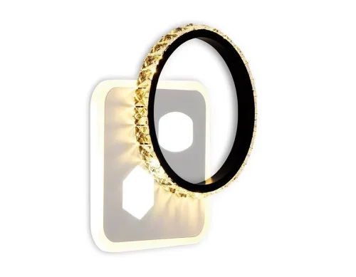 Бра LED Acrylica Ice FA230 Ambrella light белый на 1 лампу, основание белое в стиле хай-тек современный Бра LED Acrylica Ice FA230 Ambrella light белый на 1 лампу, основание белое в стиле хай-тек современный