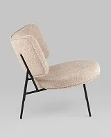 Кресло District Lounge букле капучино УТ000039110 Stool Group, /, ножки//, размеры - *750***680*800мм