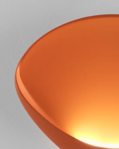 Бра LED Kelly V11655-WL Moderli оранжевый на 1 лампу, основание оранжевое в стиле современный фото 6
