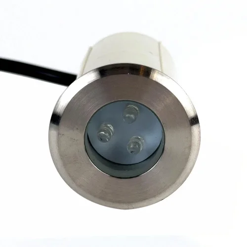 Встраиваемый светильник уличный LED Picco S LH062014 LightHall уличный IP67 бежевый на 1 лампу, плафон серый в стиле современный LED фото 4