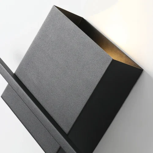 Настенный светильник BURTON 208906-23 ImperiumLoft чёрный на 2 лампы, основание чёрное в стиле современный фото 2 Настенный светильник BURTON 208906-23 ImperiumLoft чёрный на 2 лампы, основание чёрное в стиле современный фото 2