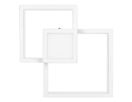 Бра LED Line Metallic FL415 Ambrella light белый на 1 лампа, основание белое в стиле хай-тек современный квадраты фото 3