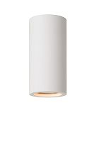 Светильник накладной GIPSY 35100/14/31 Lucide белый 1 лампа, основание белое в стиле современный круглый