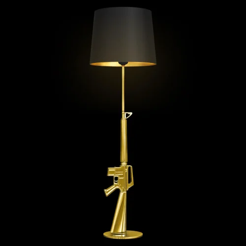 Торшер Arsenal 10136F LOFT IT  чёрный 1 лампа, основание золотое в стиле арт-деко
 фото 2