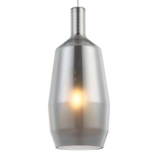 Светильник подвесной Еladin 2154/61/01P Stilfort серый 1 лампа, основание бронзовое в стиле современный  фото 2