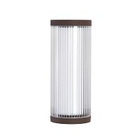 Настенный светильник LED уличный Cortena 7180/12WL Odeon Light уличный IP65 коричневый на 1 , плафон белый в стиле хай-тек LED