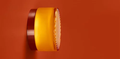 Бра LED Retro FR5603WL-L8YA Freya янтарный на 1 лампу, основание никель в стиле современный хай-тек фото 3 Бра LED Retro FR5603WL-L8YA Freya янтарный на 1 лампу, основание никель в стиле современный хай-тек фото 3