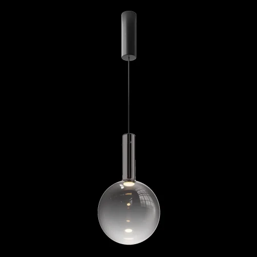 Светильник подвесной LED Nebula MOD182PL-L6B3K Maytoni чёрный на 1 лампу, основание чёрное в стиле современный фото 11