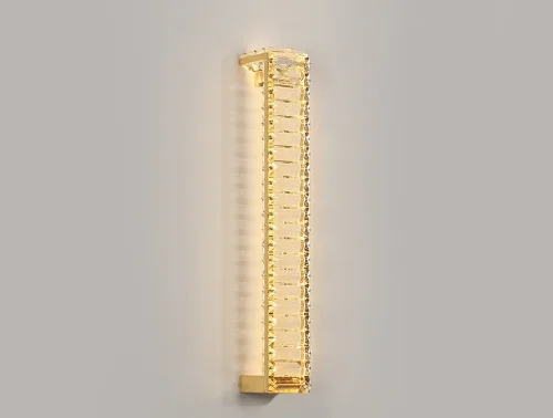 Бра LED 8441/A gold NEW Newport прозрачный на 1 лампу, основание золотое в стиле американский современный классический 