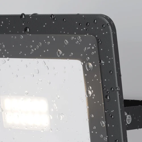 Прожектор LED Flood FL001-L10B4K Maytoni уличный IP чёрный на 1 лампу, плафон прозрачный в стиле современный хай-тек LED фото 4