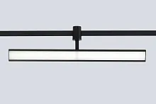Светильник трековый для гибкой магнитной системы CLT 0.37 001 18W BL SMART Crystal Lux чёрный для шинопроводов серии Трейс 48В (Trace 48V) чёрный