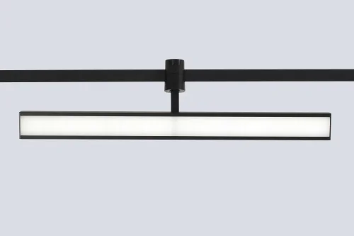 Светильник трековый для гибкой магнитной системы CLT 0.37 001 18W BL SMART Crystal Lux чёрный для шинопроводов серии Трейс 48В (Trace 48V) чёрный