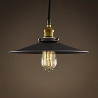 Светильник подвесной Loft Cone 74715-22 ImperiumLoft чёрный на 1 лампу, основание чёрное в стиле лофт 