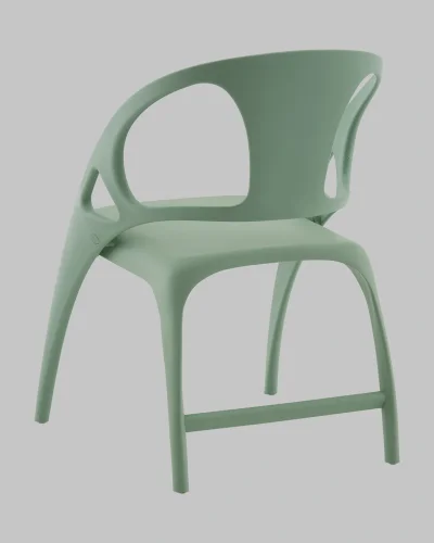 Стул складной Liara, пластик нежно-зеленый УТ000040561 Stool Group, зелёный/пластик, ножки/пластик/зелёный, размеры - ***** фото 5