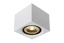 Светильник накладной Fedler 09922/12/31 Lucide белый 1 лампа, основание белое в стиле современный квадратный