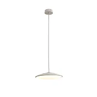 Светильник подвесной LED Slim 8104 Mantra белый на 1 лампу, основание белое в стиле современный 