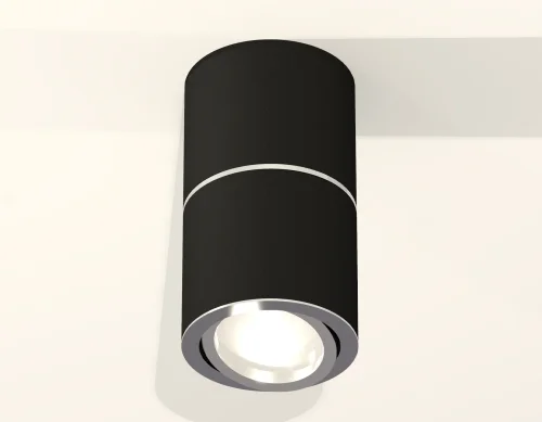 Светильник накладной Techno spot XS7402140 Ambrella light чёрный 1 лампа, основание чёрное в стиле хай-тек современный круглый фото 2