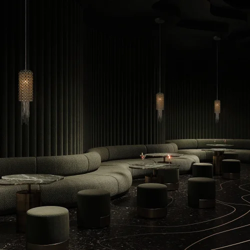 Бра Opera 10406W LOFT IT никель на 1 лампу, основание никель в стиле арт-деко фото 7