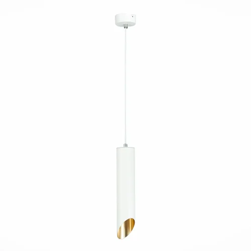 Светильник подвесной St152 ST152.503.01 ST-Luce белый 1 лампа, основание белое в стиле хай-тек современный трубочки фото 2