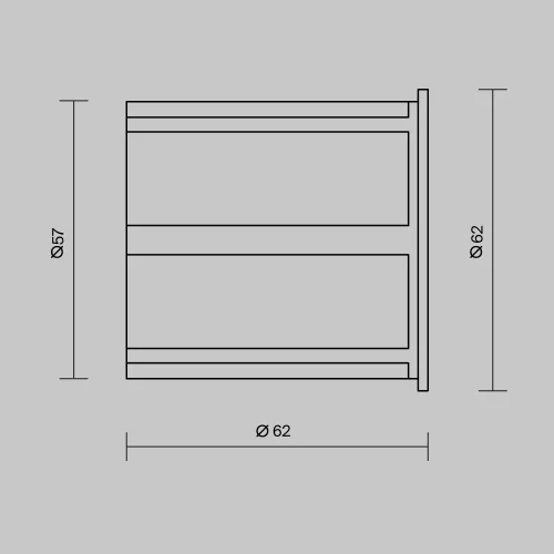 Встраиваемый светильник уличный LED Limo O037-L3W3K Maytoni уличный IP65 белый на 1 лампу, плафон белый в стиле современный LED фото 2