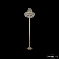 Торшер 19281T6/H/45IV-172 G Bohemia Ivele Crystal sp прозрачный 8 ламп, основание золотое в стиле классический
